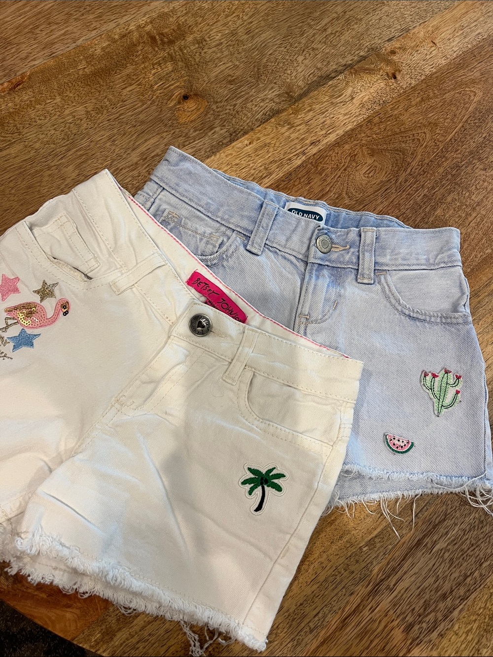 Pair of Denim shorts